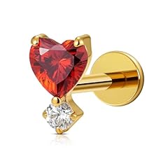 Soldered Heart CZ - Gold
