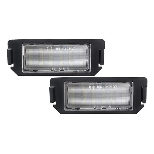Luces de matrícula LED de 12V y color blanco sin error Canbus para Hyundai I20 y Veloster