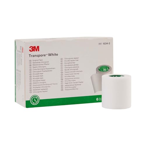 Image of 3M Transpore Surgical Tape, Non-Sterile, White, 2 in | 10 yds