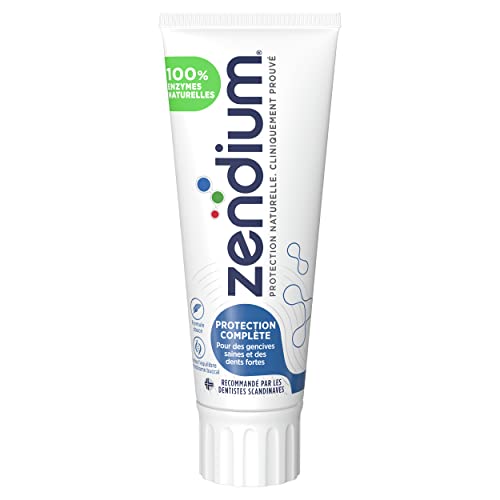 Zendium Dentifrice Protection Complète, Mode d'action naturel antibactérien, Gencives Saines et Dents fortes, Protège naturellement votre bouche, 75ml Cover