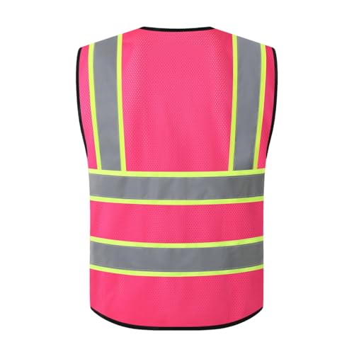 Image of Safety Vest for Men Women Reflective Construction Vest