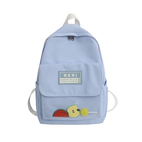 Preisvergleich Produktbild IQQI Rucksäcke Material High Capacity Verwenden Nylon wasserdicht beiläufige Daypack Schule, Camping,Blue