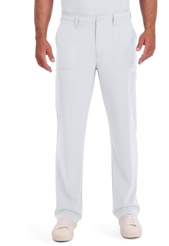 Dickies Scrub Pant for Men Natural Rise Drawstring Bottoms with 6 Pockets and Back Elastic Waistband - DK015