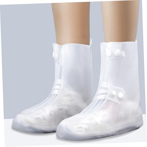 Par de cubrezapatos impermeables antideslizantes para lluvia y actividades al aire libre miniatura 7