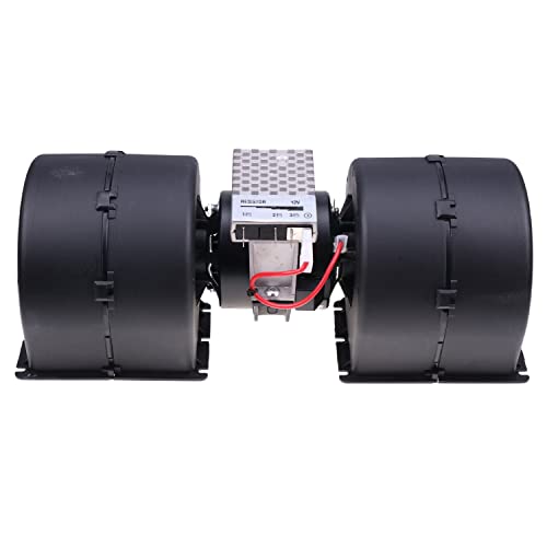 Image of Blower Fan Motor 295-5440 Compatible with Caterpillar Cat Skid Steer 236b 242b 246b 262b 247b 257b for Ford New Holland 85824975 5436662028