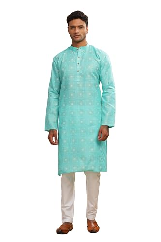 Image of BE ACTIVE Cotton | Traditional and Elegant Look | Indian Kurta for Men | Full Sleeve Kurta