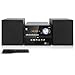 Kompaktanlage Mikro-HiFi-System, Mini HiFi Anlage mit CD-DVD-Player, HiFi Musikanlage Heimlautsprecher 30W mit Bluetooth/MP3-CD-DVD-Player/FM-Radio/Aux-Eingang/USB-Eingang/MIC-Eingang/RCA-Ausgang mp3 player günstig Kaufen-Kompaktanlage Mikro-HiFi-System, Mini HiFi Anlage mit CD-DVD-Player, HiFi Musikanlage Heimlautsprecher 30W mit Bluetooth/MP3-CD-DVD-Player/FM-Radio/Aux-Eingang/USB-Eingang/MIC-Eingang/RCA-Ausgang
