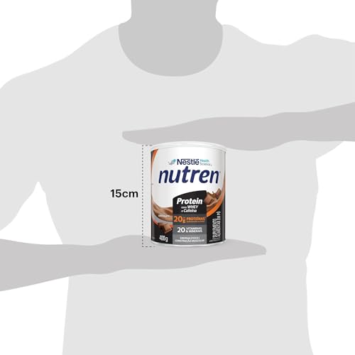 Nutren Protein, Suplemento Alimentar, Chocolate, 400g