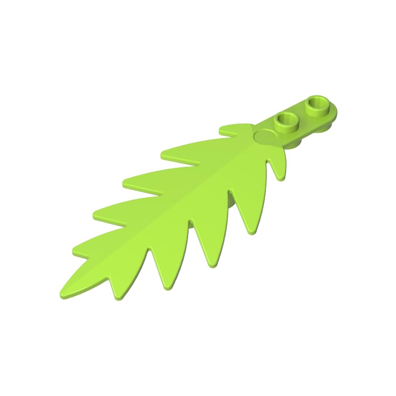 XYEIUGO GDS-1440 6148 Ornaments Plant, Palm Leaf Small, Lime, 50 PCS — image 1