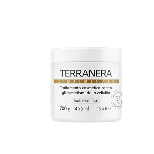 Fango Anticellulite Drenante ad Effetto Rapido – Tonifica e Leviga la Pelle – Combatte gli Inestetismi della Cellulite – 700gr Terranera