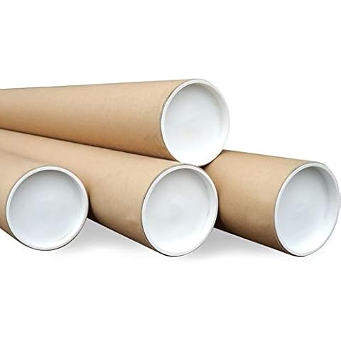 Easy to Pack A2 Cardboard Postal Tubes Cover