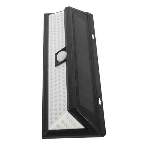 Operitacx Luz Solar Exterior con Sensor de Movimiento LED para Jardín Porche y Valla Iluminación y Resistente al Clima