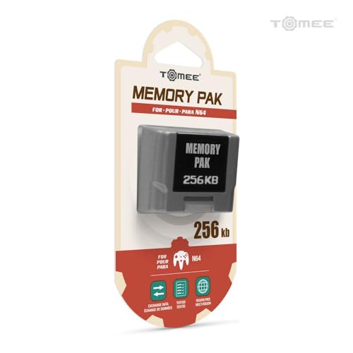 Tomee 256KB Memory Pak for Nintendo 64 – N64 Memory Card |…
