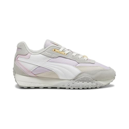 Image of PUMA Unisex-Adults Blktop Rider Grape Mist-White Sneakers, 10UK, (39272519)