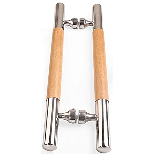 Poignées de porte en bois de 400 mm pour simplifier l'accès - 5