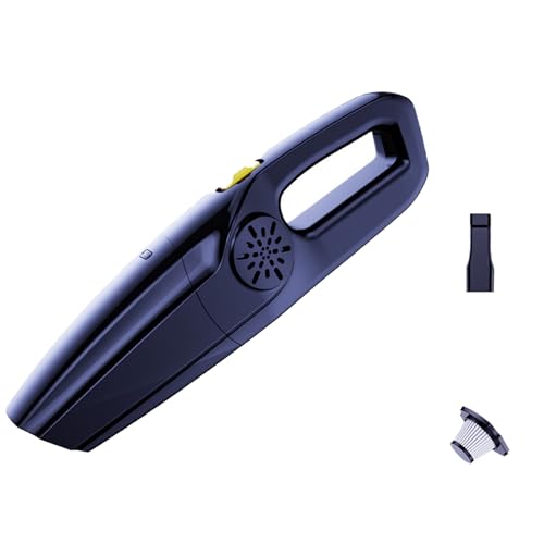 Xinsheinelry Car Vacuum Cleaning Tool Powerful 4000pa Reusable Filter Long Nozzle Lightweighted For Hard To Reach Areas Efficient