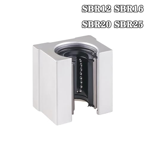 Bloque de rodamiento lineal SBR25UU para evitar atascos mecánicos 2