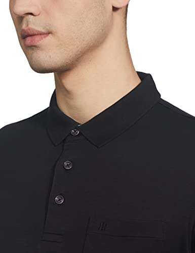 Image of Raymond Men's Solid Regular Fit Polo