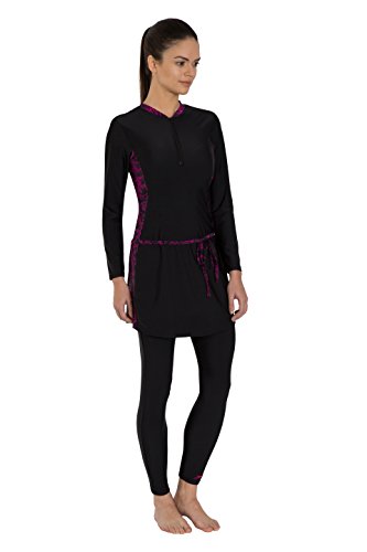 Image of Speedo Women's Endurance Two Piece Full Bodysuit Swimming Costume Swimwear