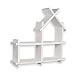 Danya B House Design White Wall Mount Shelf
