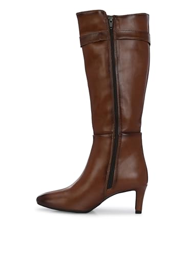 Image of Delize Women Vegan Leather Chelsea Knee Boots 64733