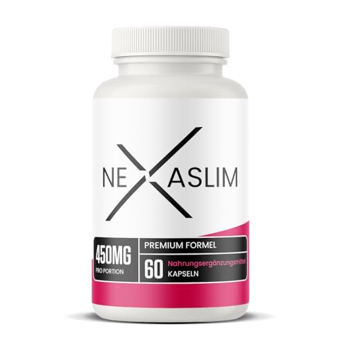 Nexaslim, 60 Kapseln, Natürlich Nahrungsergänzungsmittel, Grüner Tee und Kaffee-Extrakt