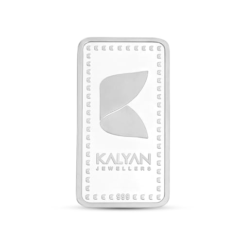 Image of Kalyan Jewellers 999 Purity Kalyan Silver Bar 20 Gms