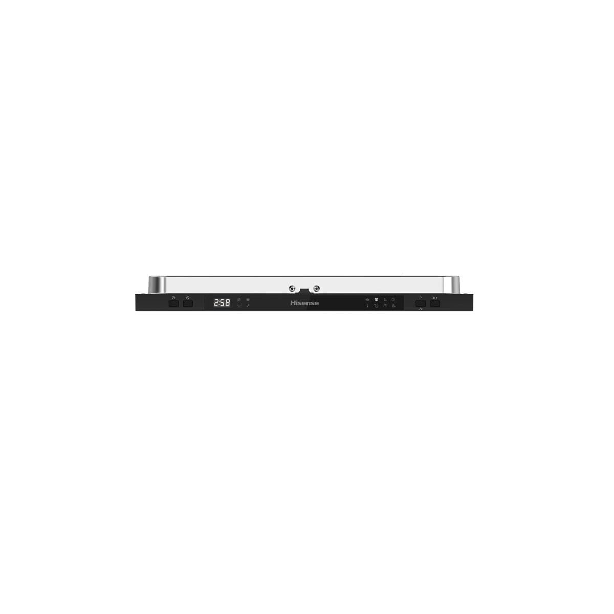 Hisense HV603D40 - Lavavajillas, Completamente integrado, 60 cm, 14 medidas para cubiertos, Protección completa contra desbordamiento