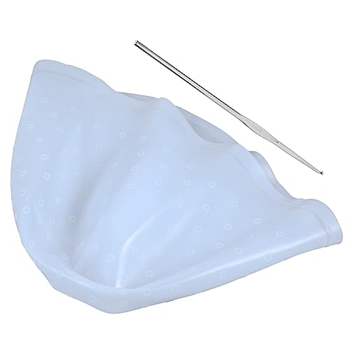 SOESFOUFU Hair Dyeing Hat Lifter Cap for Dyed Hair Highlighting Kit Silicone Cap