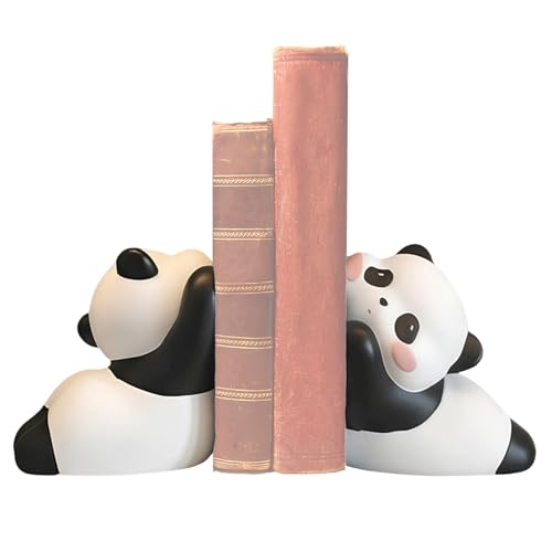 Cale-livres Panda anti-chute pour redresser les livres lourds