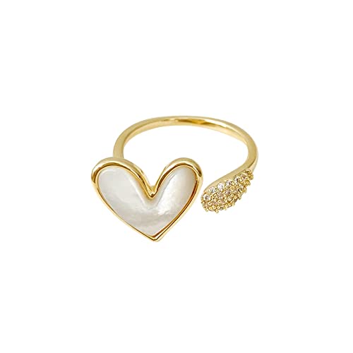 Bague femme ajustable en cuivre plaqué or fini les soucis de taille