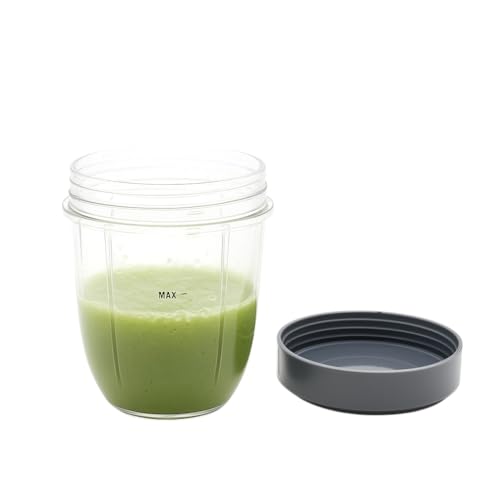 WTPLY Blender Cups and Flat Lids Replacement Parts Compatibl