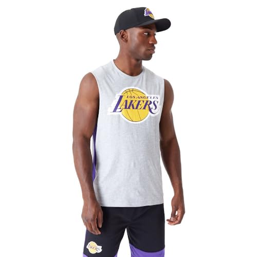  New Era Canotta NBA Los Angeles Lakers grigio - S
