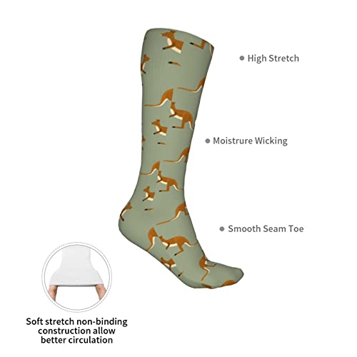 Image of Kangaroo Compression Socks For Women & Men Circulation 10-20 Mmhg Is Best Support For Athletic Running,Cycling,Nurse
