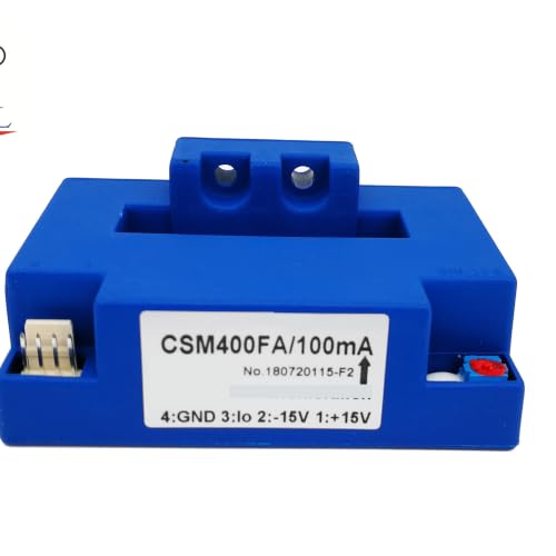 Sensor de corriente efecto Hall CSM600FA, componente de bucle cerrado con ventana de 51x13 mm 2