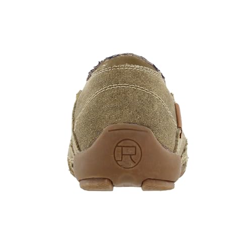 Image of ROPER Womens Daisy Southwest Slip On Flats Casual - Brown, Green