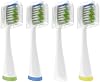 Cabezales de Repuesto para Cepillo de Dientes Waterpik Complete Care 5.0 WP-861 y CC-01 | Paquete de 4, Blanco, con Tapas, Compatible con Waterpik Complete Care 5.0 (WP-861, WP-871, WP-876, WP-881, WP-890) y 9.0 (CC-01CD012-1) 1 Unidad (Paquete de 4) 6