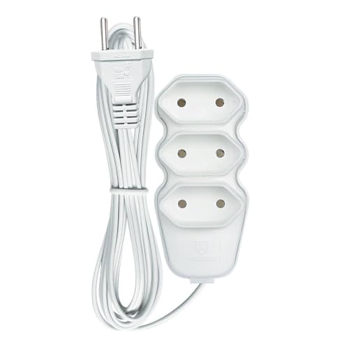 EXTENSÃO ELÉTRICA PRATIK - 2X0,75MM 5 METROS BCA