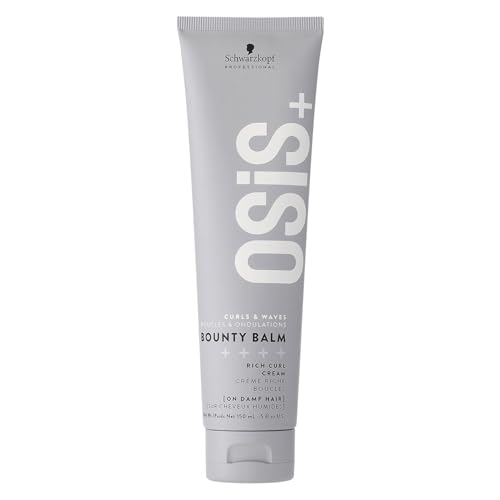 Schwarzkopf Professional OSiS Bounty Balm Crème Pour Boucles Définit Les Ondulations Réduit Les Frisottis Brillance Souplesse Définition Forte Volume...