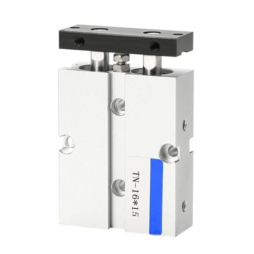 Vérin pneumatique double effet TN25 alésage 25mm avec piston magnétique course 40 - 2