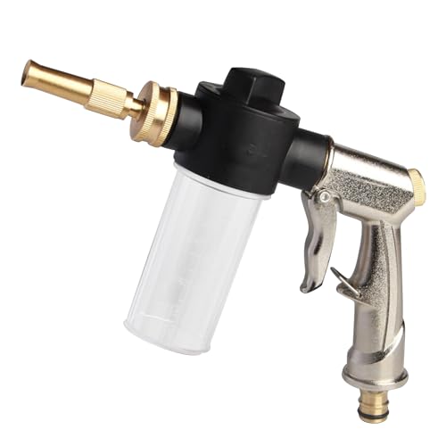 Pistola de jardín de alta presión para jardín, pistola de agua de alta presión para lavado de coches, riego de jardín y limpieza de aceras