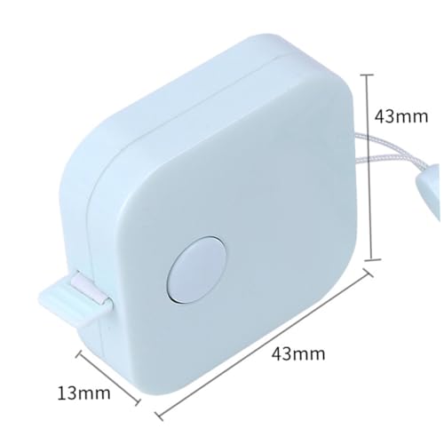 HEALSOPTHY 両面無地レザーメジャーテープ 4個セット 衣類用定規 持ち運び便利 1.5mテレスコピック 簡単収納 正確な測定 Diyや裁縫に 家庭用 テープ測定 色指定不可