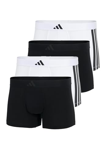 Boxers basiques Adidas homme lot de 4 anti-irritation au maintien optimal
