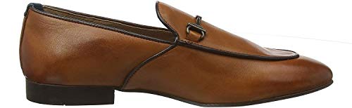 H by Hudson Carmarthen Calf, Mocasines para Hombre, Marrón (Tan 24), 43 EU