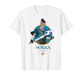 Avatar Aang: The Last Airbender Sokka and Boomerang Portrait Camiseta