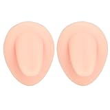 2PCS Soft Silicone Tongue Model, Flexible Tongue Display for Piercing Practice, Realistic Silicone Body Parts Simulation with Reusable Design for Jewelry Display and