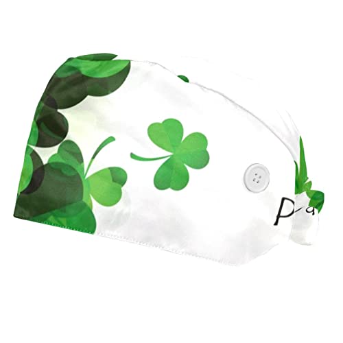 Casquette de travail Saint Patrick ajustable contre la transpiration lot de 2 pièces