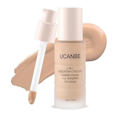 UCANBE Base de Maquillaje y Corrector 2 en 1 - Alta Cobertura y Acabado Mate - Con Ácido Hialurónico - Larga Duración para Piel Grasa, Mixta y Normal, 30ml (Beige Medio) | Ya disponible en tu tienda friki favorita! En mundofriki.es! UCANBE Base de Maquillaje y Corrector 2 en 1 - Alta Cobertura y Acabado Mate - Con Ácido Hialurónico - Larga Duración para Piel Grasa, Mixta y Normal, 30ml (Beige Medio) | Ya disponible en tu tienda friki favorita! En mundofriki.es!