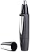 Produktbild PEARL Nasenhaartrimmer: Nasen- & Ohrenhaar-Trimmer mit LED-Spot und Schutzkappe, IPX4 (Nasenhaarschneider)