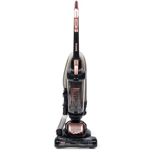 Beldray BEL0648NRG Turbo Swivel Upright Vacuum – Cyclonic Carpet Cleaner, HEPA Filter,...